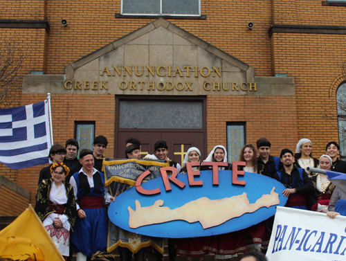 Annunciation Greek Orthodox Church after Parade