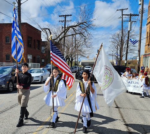 Greek Independence Day parade in Cleveland 2023