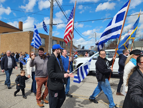 Greek Independence Day Parade in Cleveland 2023