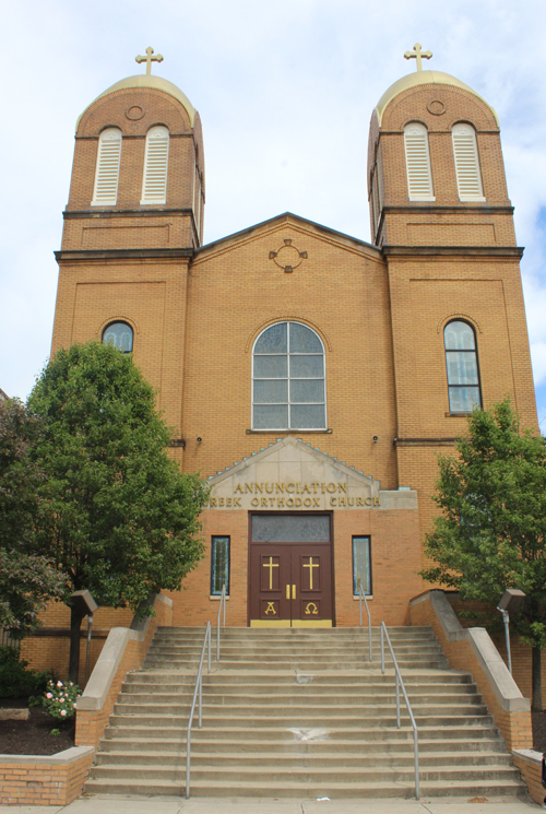 Annunciation Greek Orthodox Church in Cleveland - outside