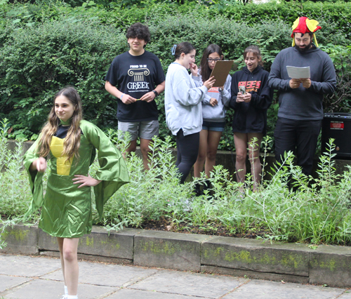 The Hare and the Tortoise Fable in Cleveland's Greek Cultural Garden