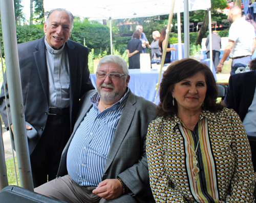 Greek Cultural Garden group - Father Doukas