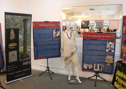 Hellenic Preservation Society display