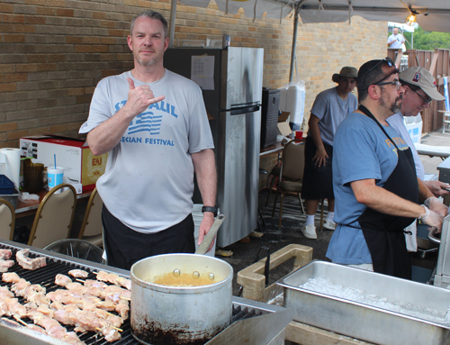 St Paul Greek Fest volunteers