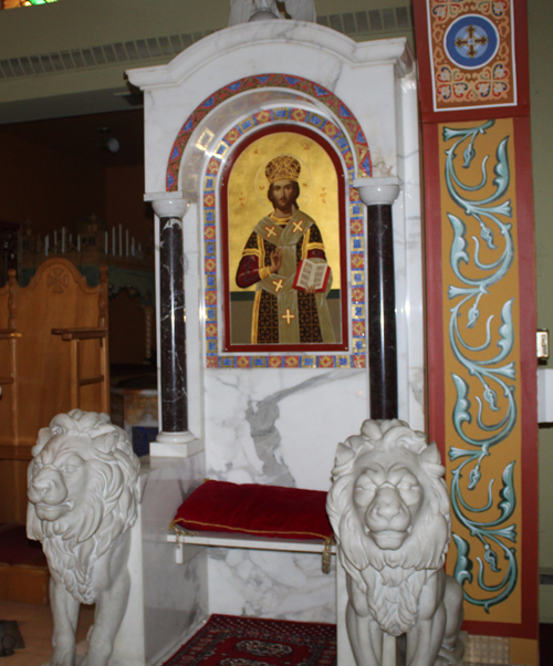 Inside Sts. Constantine & Helen Greek Orthox Cathedral