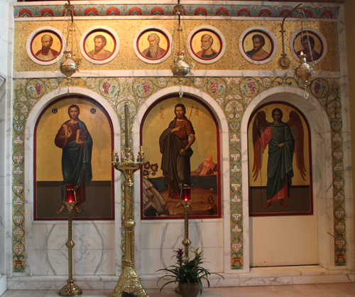 Inside Sts. Constantine & Helen Greek Orthox Cathedral