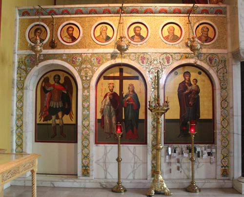 Inside Sts. Constantine & Helen Greek Orthox Cathedral