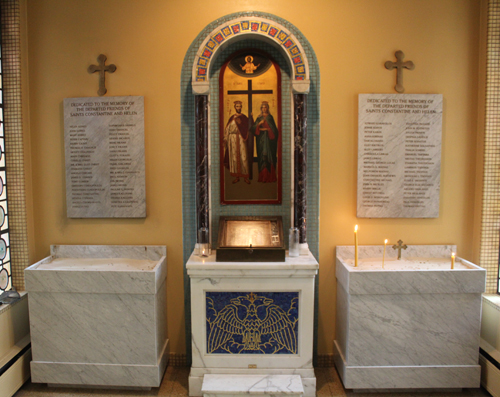 Inside Sts. Constantine & Helen Greek Orthox Cathedral