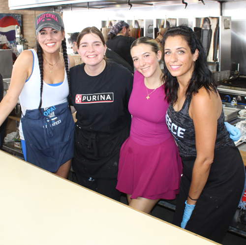 Tremont Greekfest gyro ladies volunteers