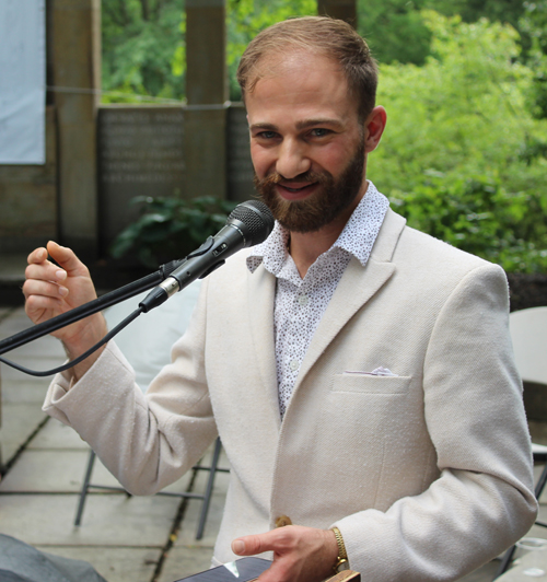 Jonathan Cambouris, Director of the Greek Garden Association of Cleveland