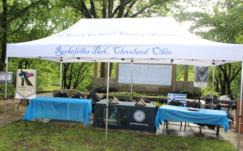 Greek Cultural Garden tent