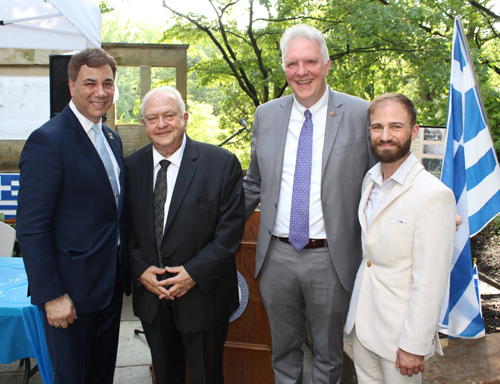 Jim Trakas, Lou Frangos, Chris Ronayne and Jonathan Cambouris