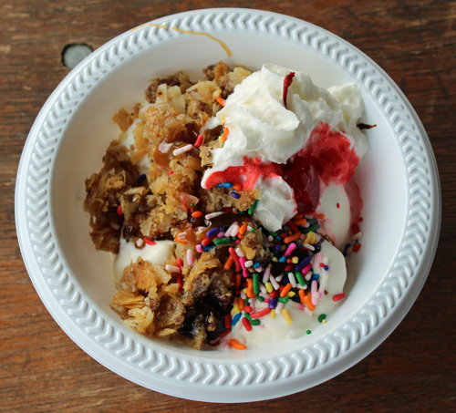 Baklava Sundae