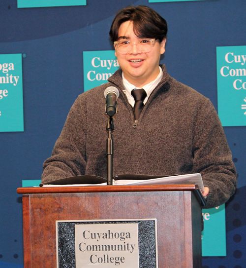 Student Governor Senator Zaki Mariano