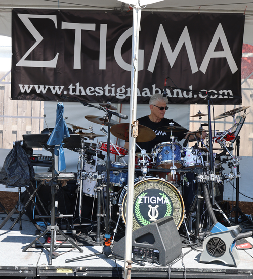Drummer for the Stigma band