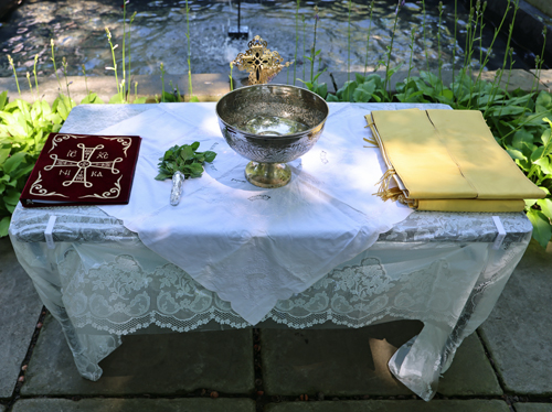 Altar for Blessing of the Waters