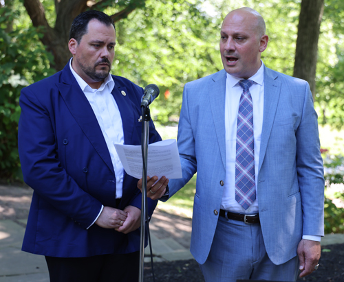 Music for Blessing of the Waters in Greek Cultrual Garden in Cleveland