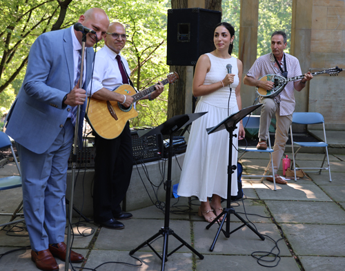 Greek Musicians performing