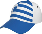 Greek flag cap