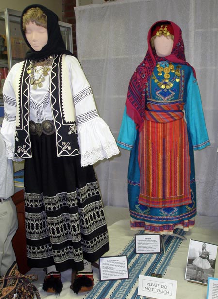 Greek costumes at 2008 SS Constantine & Helen Greek Orthodox Cathedral Festival  (photos by Dan Hanson)