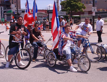 Cleveland Puerto Rican Day Parade bikes