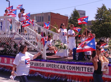 Spanish American Committee Float