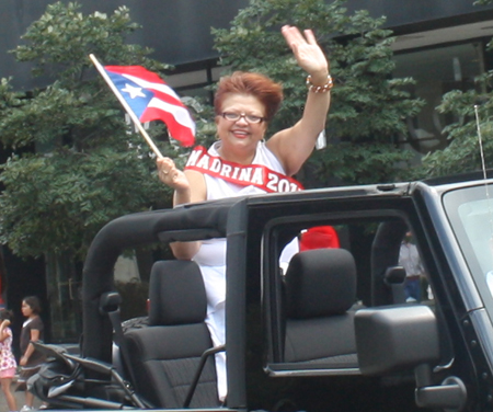  Cleveland Puerto Rican Parade 2012 Madrina Lucy Torres