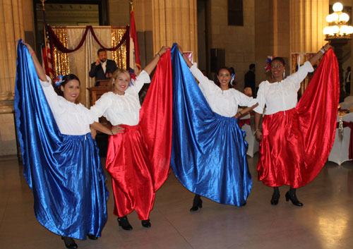 Grupo Folclorico Dominicano at Cleveland City Hall