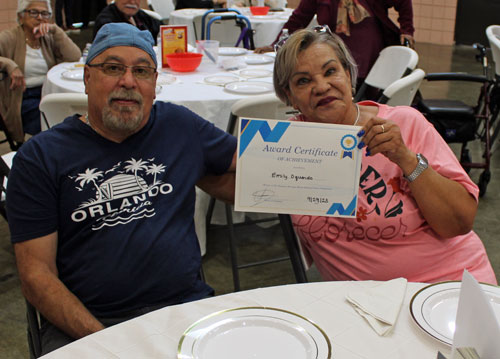 Attendees at Cleveland Hispanic Heritage Month event at La Sagrada Familia