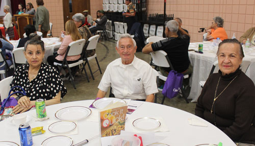 Attendees at Cleveland Hispanic Heritage Month event at La Sagrada Familia