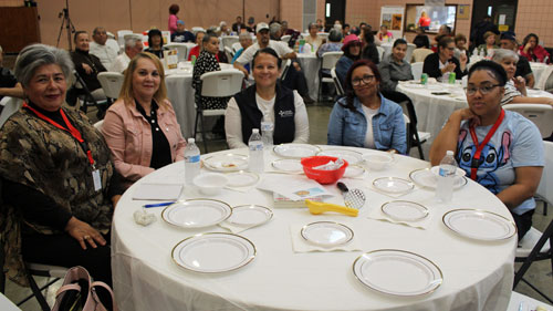 Attendees at Cleveland Hispanic Heritage Month event at La Sagrada Familia