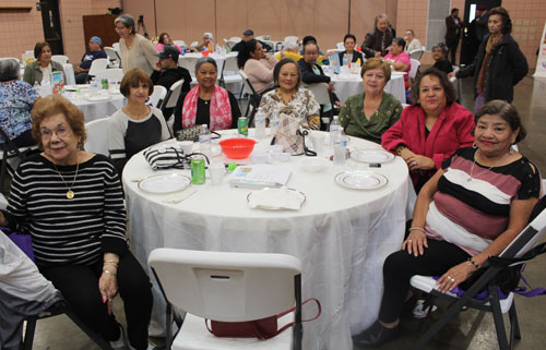 Attendees at Cleveland Hispanic Heritage Month event at La Sagrada Familia