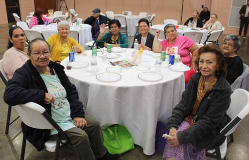 Attendees at Cleveland Hispanic Heritage Month event at La Sagrada Familia