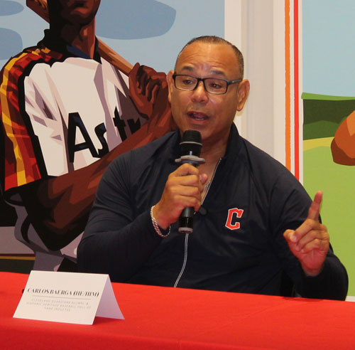 Carlos Baerga on panel at League Park