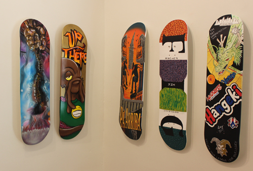Julia De Burgos Cultural Arts Center Skateboard Art
