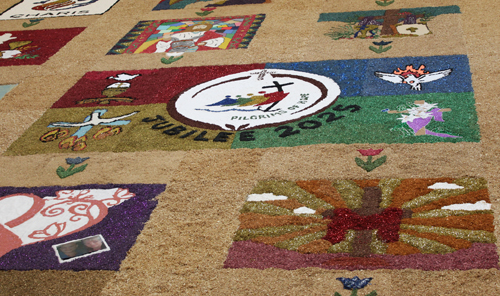 Carpets of Holy Week - Alfombras de Semana Santa in Cleveland 2025