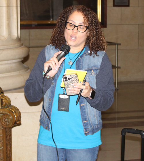 Dulce Sanchez served as MC