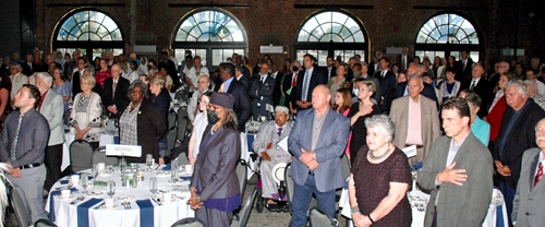 National anthem at CIHF event