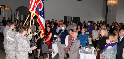 National anthem at CIHF event