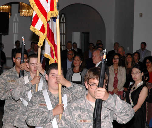 John Marshall HS JROTC Color Guard