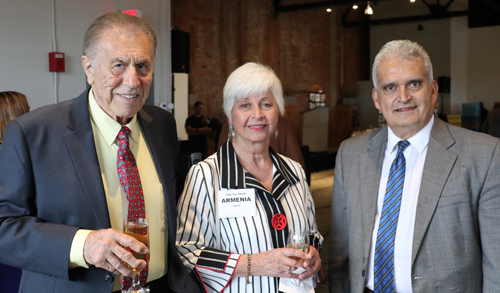 Ted Arslanian, Anita Kazarian and George Koussa