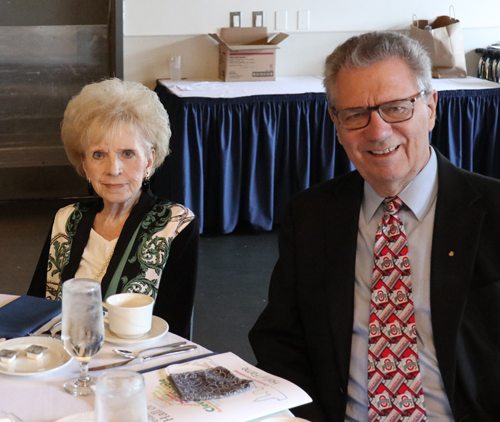 Irene Morrow and Judge Rocky Perk