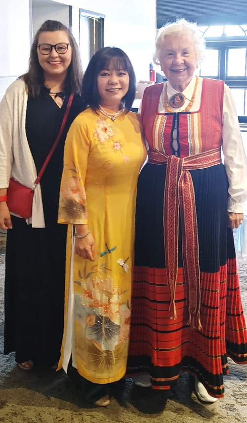 Teevi Champa, Oanh Loi-Powell and Erika Puussaar