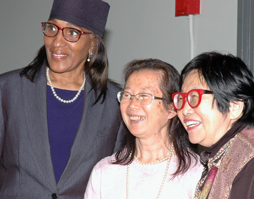 Jacqueline Muhammad, Chia Min Chen and Margaret Wong