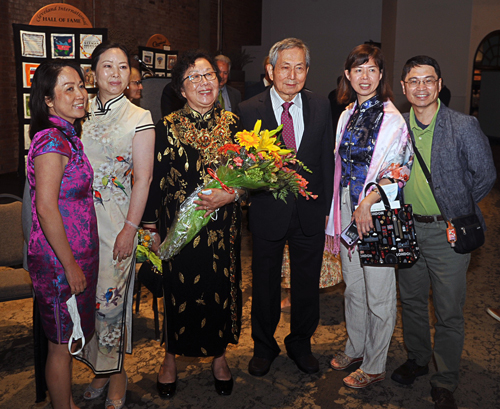 May Chen with family