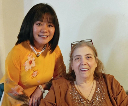 Oanh Loi-Powell and Debbie Hanson