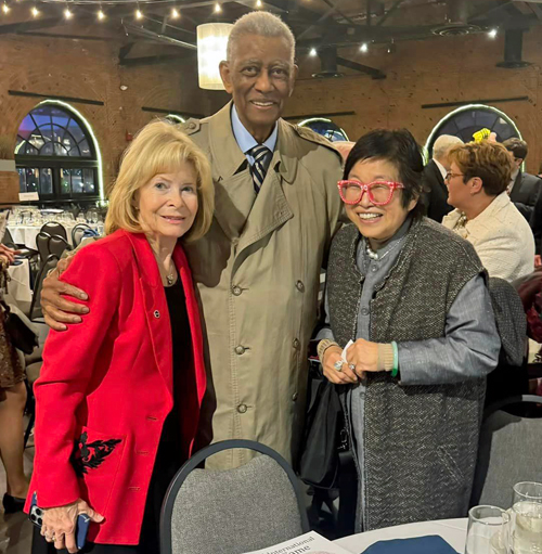 Teresa Dechant, Otis Moss Jr. and Margaret Wong