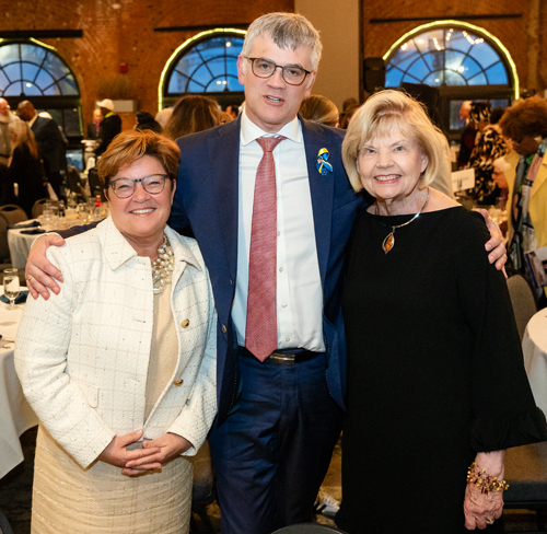 Slovenian Consul General Alenka Jerak, Estonian Ambassador Kristjan Prikk and Honorary Consul of Lithuania Ingrida Bublys