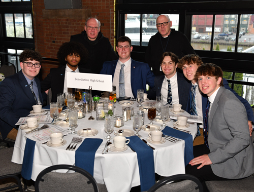 Benedictine HS table