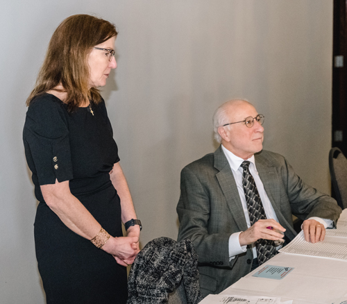 CIHF Volunteers Bridget Marok and Rich Crepage